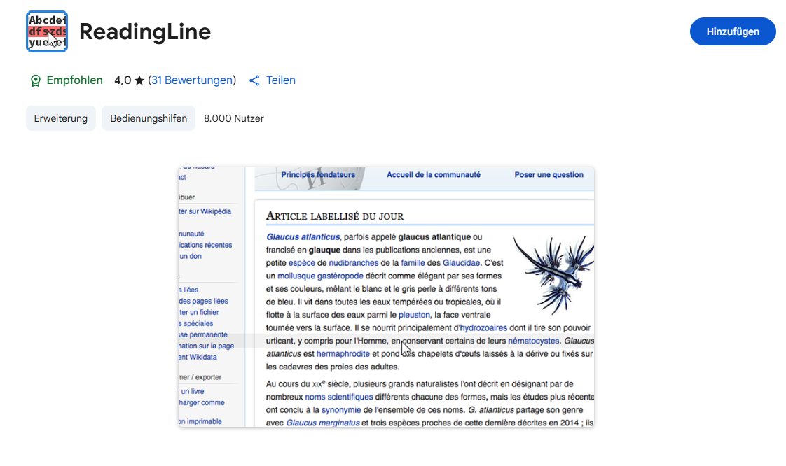 ReadingLine Store Page