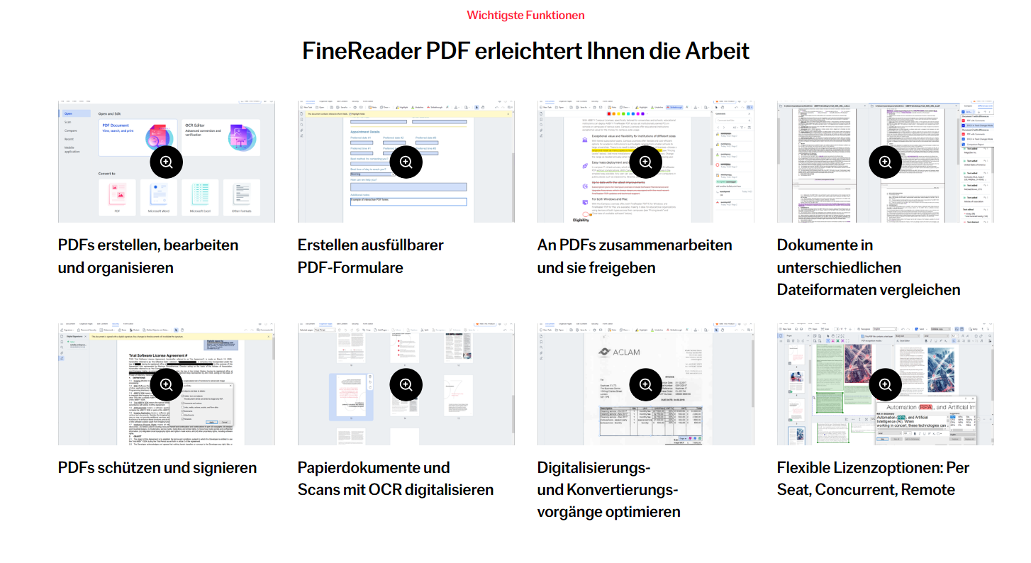 FineReaderPDF erleichtert ihnen die Arbeit