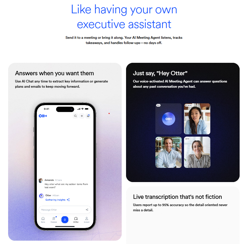 Otter AI demonstration